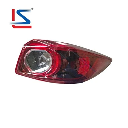 Tylne światła samochodowe do MAZDA 3 2017 Światła LED B45B-51-150 B45B-51-160